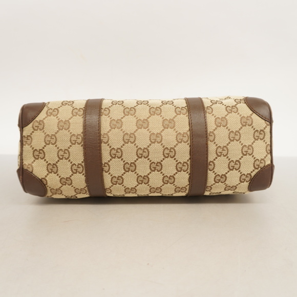 Auth Gucci GG Canvas Handbag 000 0851 Women's GG Canvas Handbag Beige,Brown - Picture 3 of 13